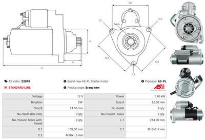 AS-PL S2018 EAN: 5901259421538.