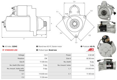 AS-PL S2042 EAN: 5901259469424.