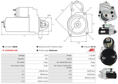 AS-PL S3030 EAN: 5901259421958.