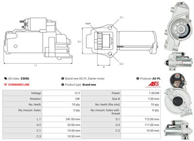 AS-PL S3056 EAN: 5901259422214.