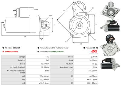 AS-PL S3061SR EAN: 5902129148203.
