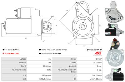 AS-PL S3082 EAN: 5902129065883.