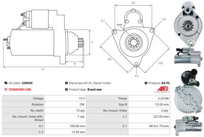 AS-PL S3093S EAN: 5902129161264.