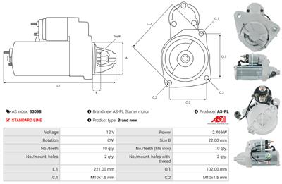 AS-PL S3098 EAN: 5901259489583.