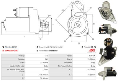 AS-PL S3101 EAN: 5901259494297.