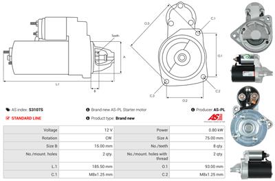 AS-PL S3107S EAN: 5902129106333.