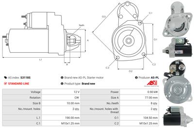 AS-PL S3118S EAN: 5902129106876.