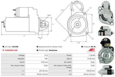 AS-PL S3129S EAN: 5902129057338.