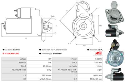 AS-PL S3204S EAN: 5902129110910.