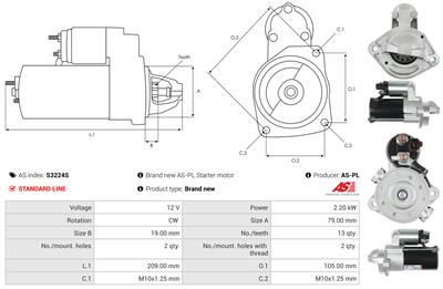 AS-PL S3224S EAN: 5902129138730.