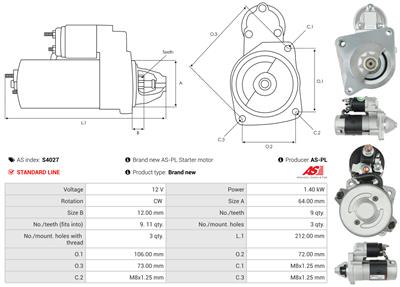 AS-PL S4027 EAN: 5901259422627.
