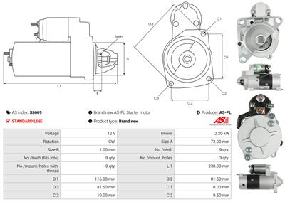 AS-PL S5009 EAN: 5901259422863.