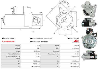 AS-PL S5044 EAN: 5901259423297.