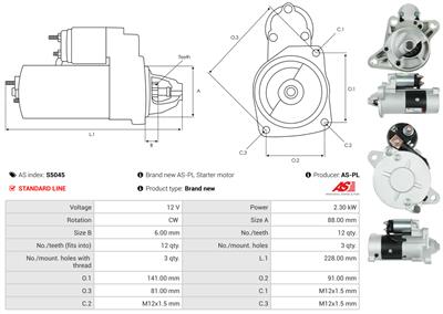 AS-PL S5045 EAN: 5901259423310.