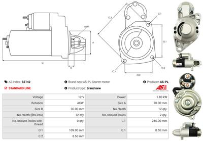 AS-PL S5142 EAN: 5901259477696.