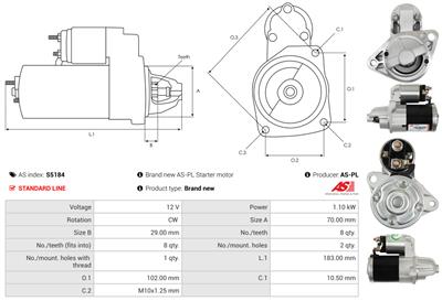 AS-PL S5184 EAN: 5902129003625.