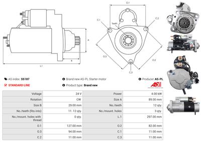 AS-PL S5187 EAN: 5902129005261.