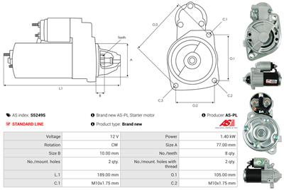 AS-PL S5249S EAN: 5902129051435.