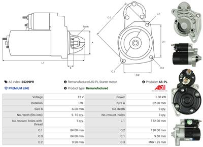AS-PL S5299PR EAN: 5902129089315.
