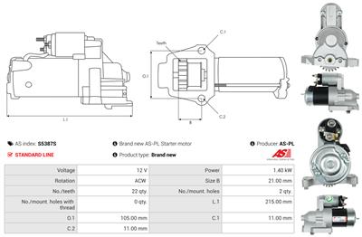 AS-PL S5387S EAN: 5902129106432.