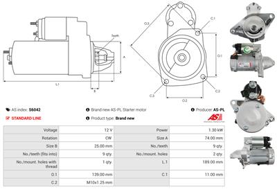 AS-PL S6042 EAN: 5901259493450.