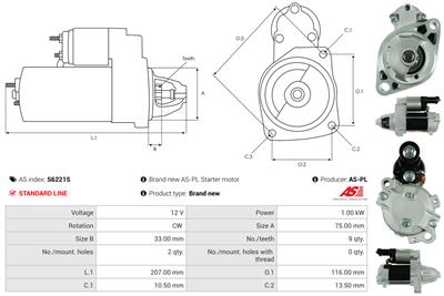 AS-PL S6221S EAN: 5902129051275.