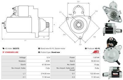 AS-PL S6237S EAN: 5902129058304.