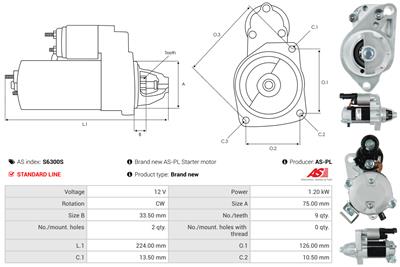 AS-PL S6300S EAN: 5902129098287.