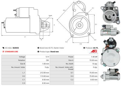 AS-PL S6302S EAN: 5902129105954.