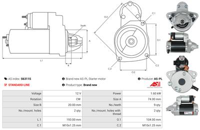 AS-PL S6311S EAN: 5902129107101.