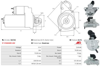 AS-PL S6316S EAN: 5902129108320.