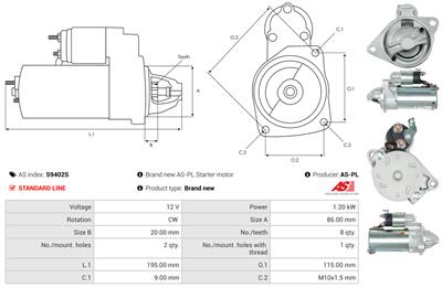 AS-PL S9402S EAN: 5902129120513.