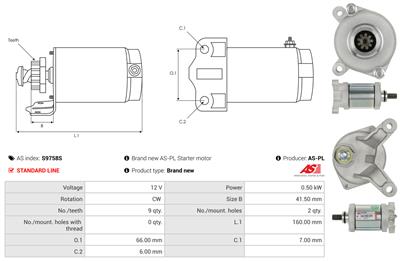 AS-PL S9758S EAN: 5902129223252.