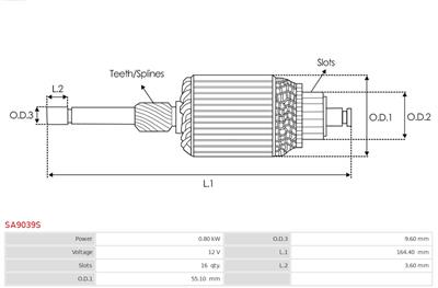 AS-PL SA9039S
