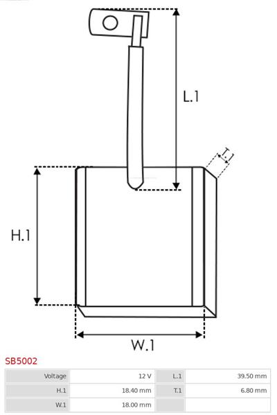 AS-PL SB5002 EAN: 5901259426083.