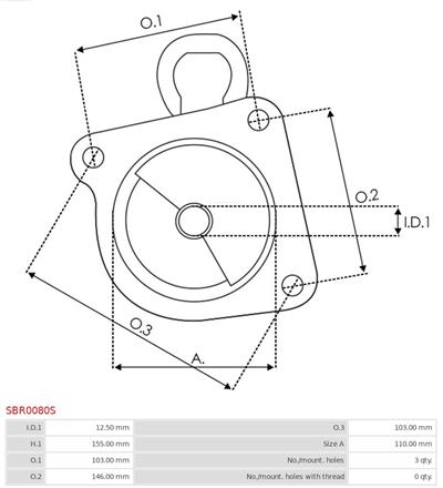 AS-PL SBR0080S EAN: 5902129043522.