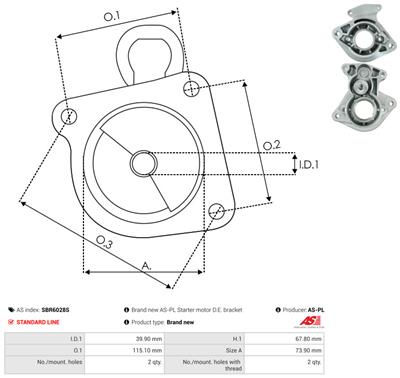AS-PL SBR6028S EAN: 5902129049449.