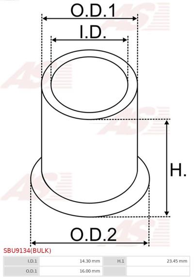 AS-PL SBU9134(BULK)