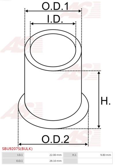 AS-PL SBU9207S(BULK)