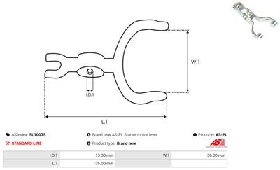 AS-PL SL1003S EAN: 5902129064909.