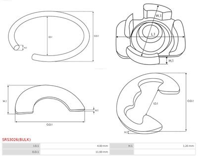 AS-PL SRS3026(BULK) EAN: 5902129017356.