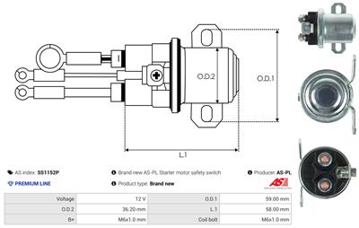 AS-PL SS1152P EAN: 5902129136514.