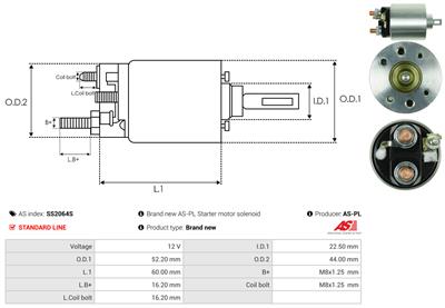 AS-PL SS2064S EAN: 5902129074540.