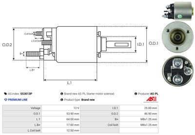 AS-PL SS3013P EAN: 5902129095842.