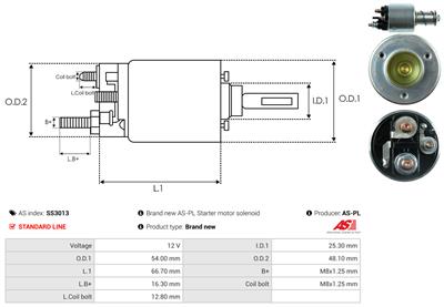 AS-PL SS3013 EAN: 5901259433807.