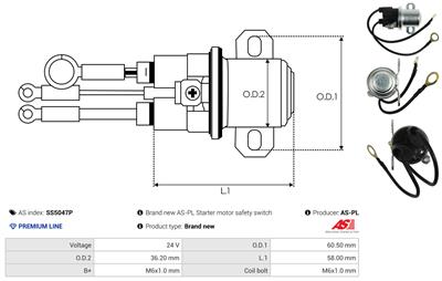 AS-PL SS5047P EAN: 5902129157649.