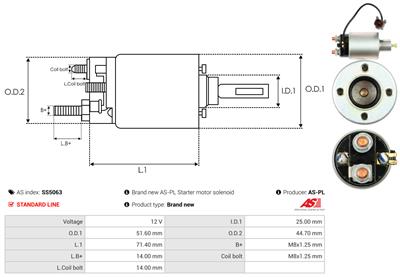 AS-PL SS5063 EAN: 5901259463040.