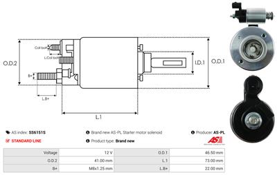 AS-PL SS6151S EAN: 5902129205098.