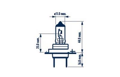 NARVA 480712100 Číslo výrobce: H7. EAN: 4013790012753.