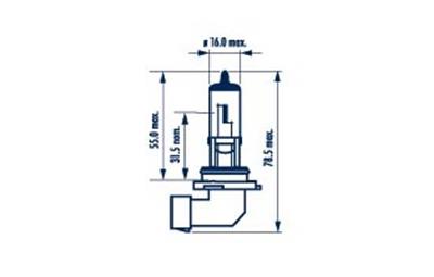 NARVA 486133000 Číslo výrobce: HB4. EAN: 4013790678768.